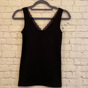 [BANANA REPUBLIC] Black Dress Tank Top XS